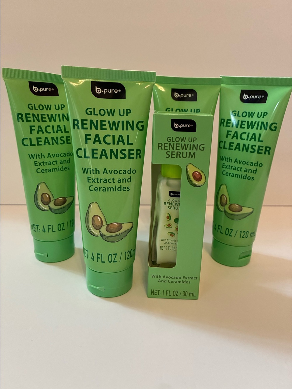 Glow Up Renewing Facial Cleanser & Serum bundle